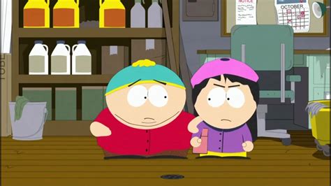 cartman wendy|wendy and cartman fight.